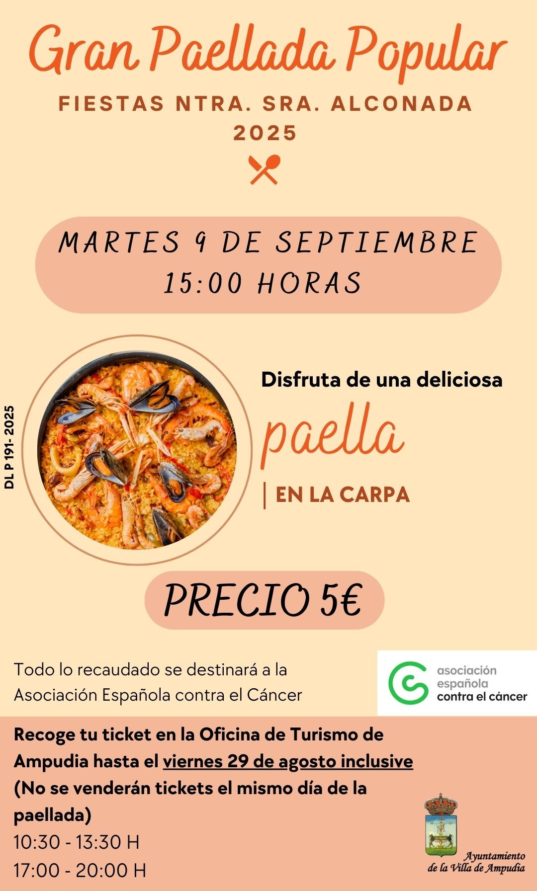 Gran Paellada Popular Fiestas Ntra. Sra. Alconada 2025