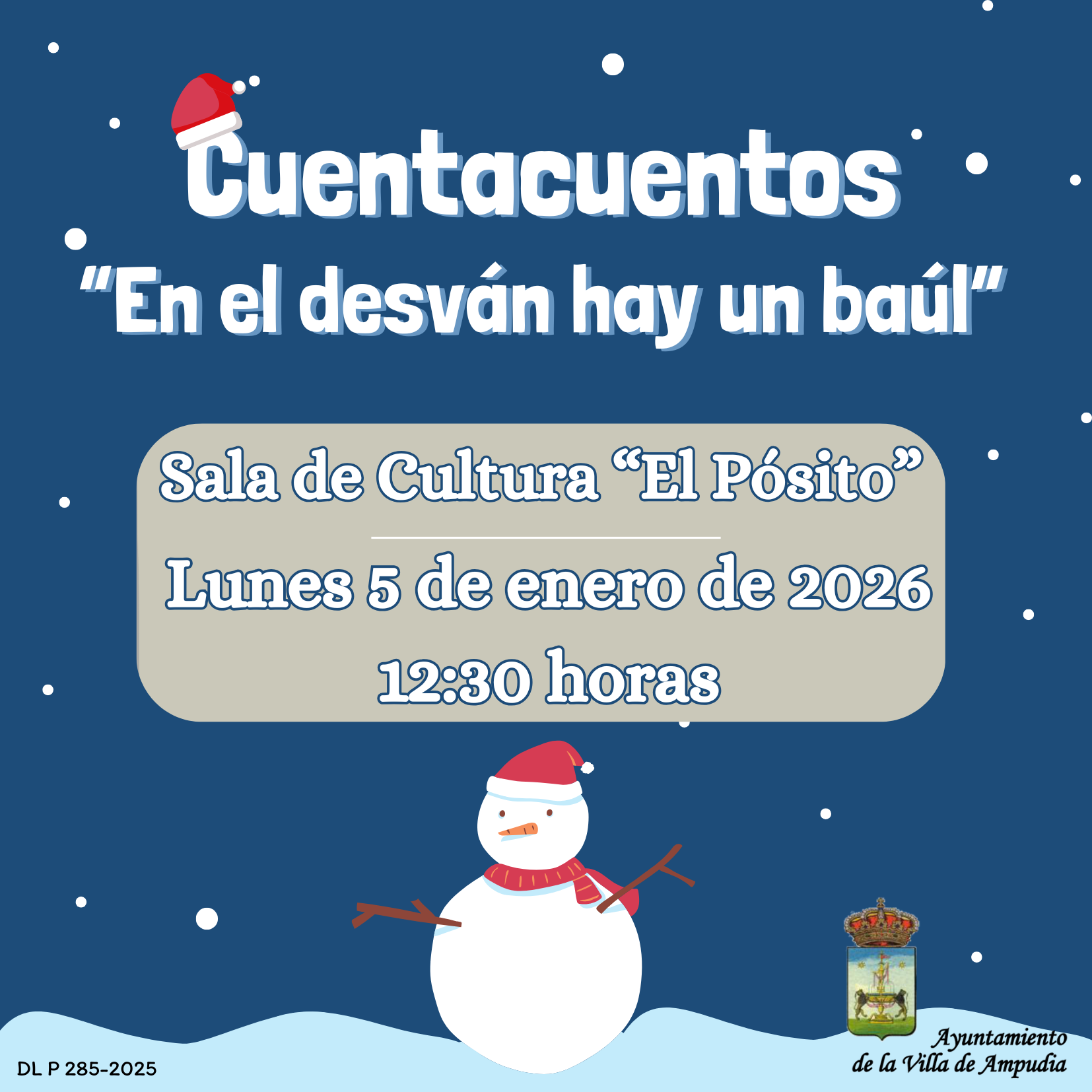 Cuentacuentos «En el desván hay un baúl»