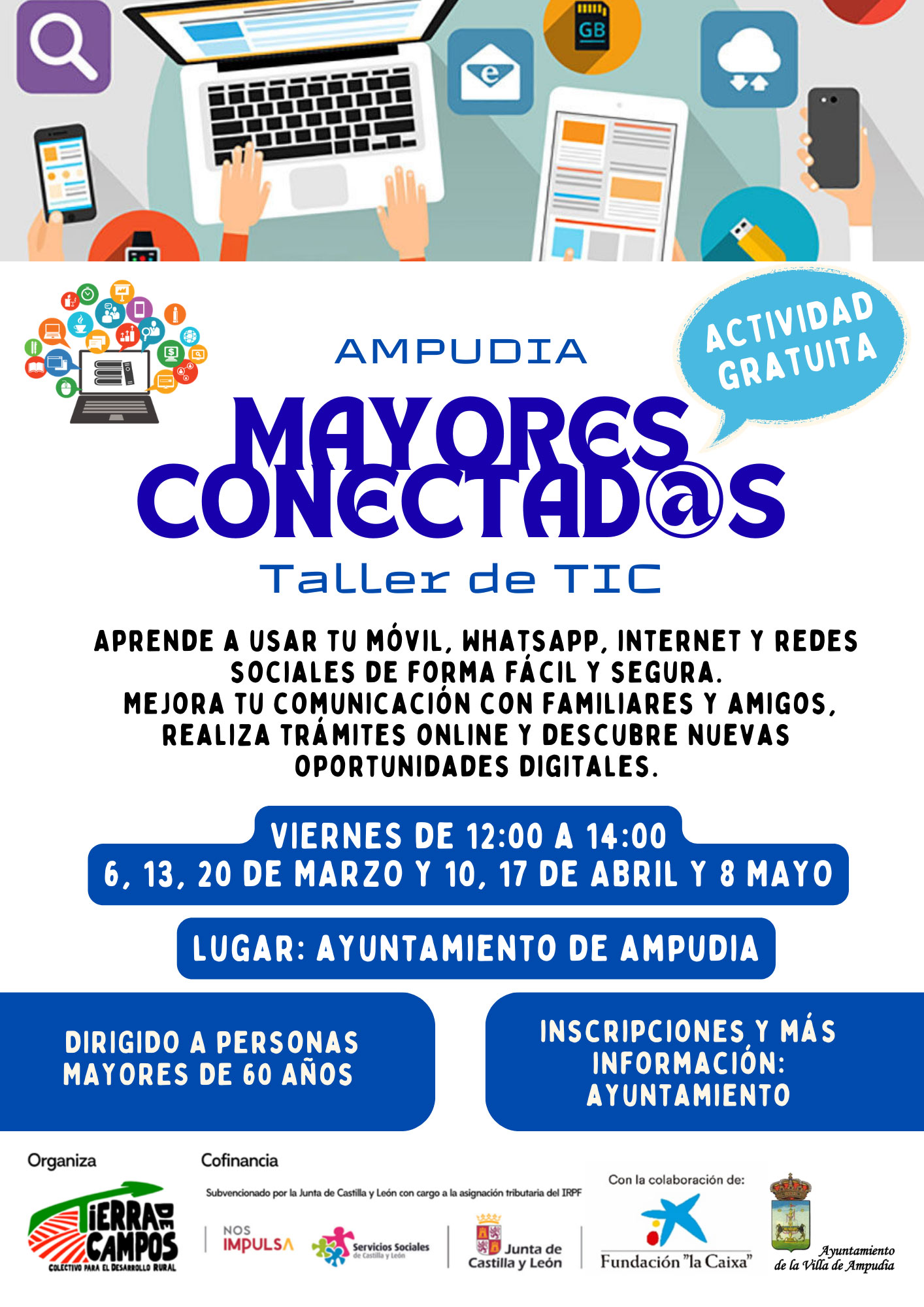 Mayores Conectad@s. Taller de TIC