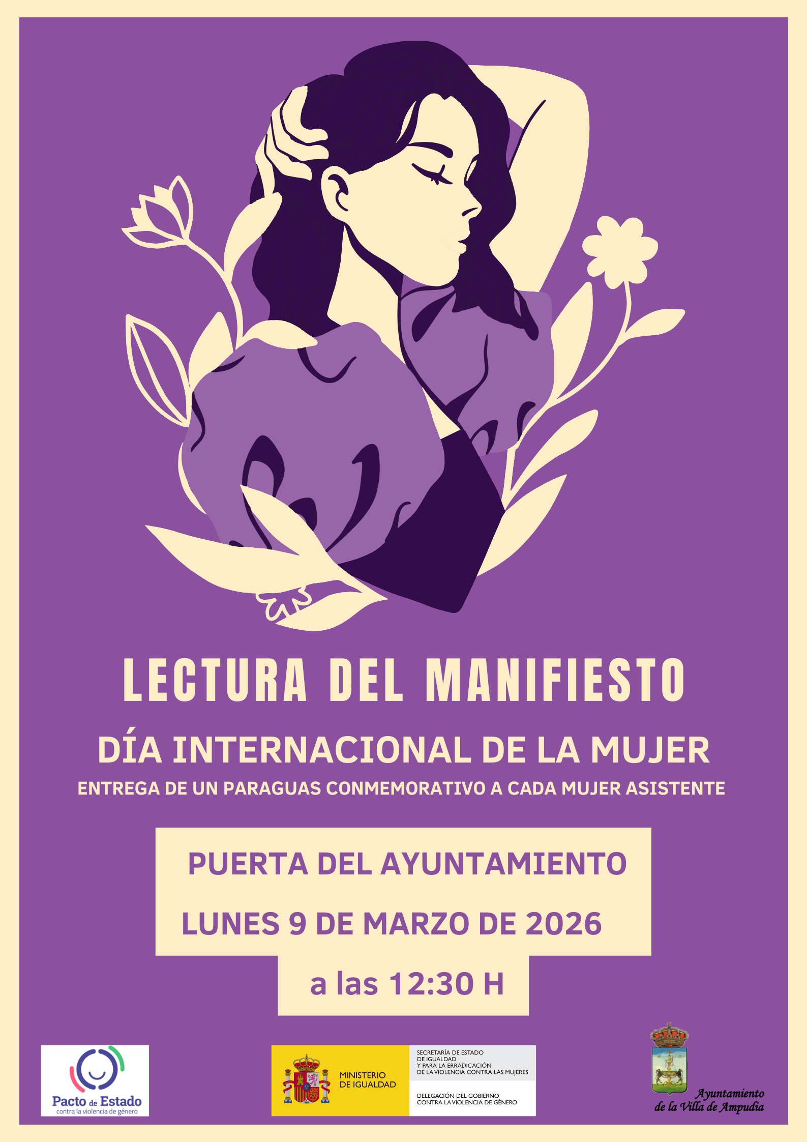 Lectura del Manifiesto Día Internacional de la Mujer