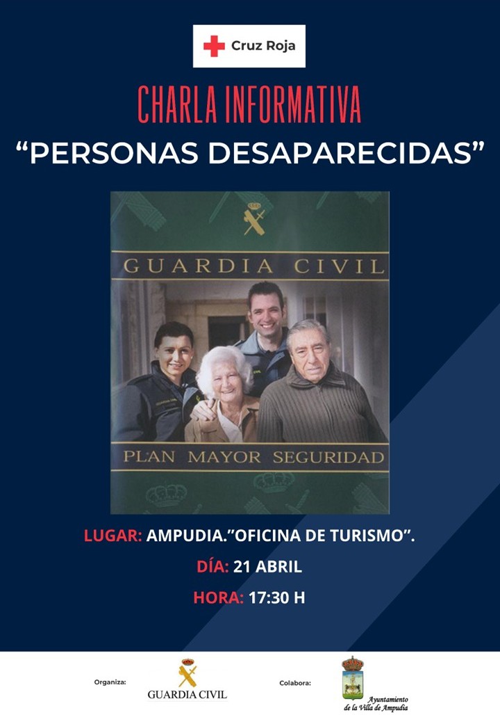 Charla informativa «Personas Desaparecidas»