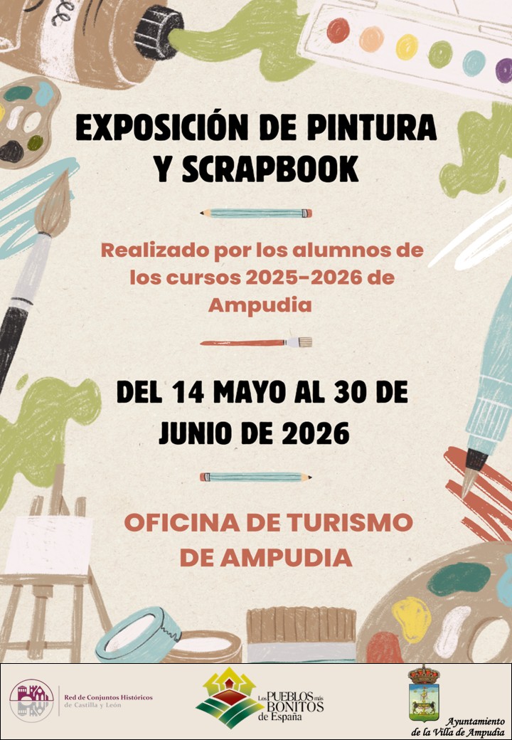 Exposición de pintura y scrapbook