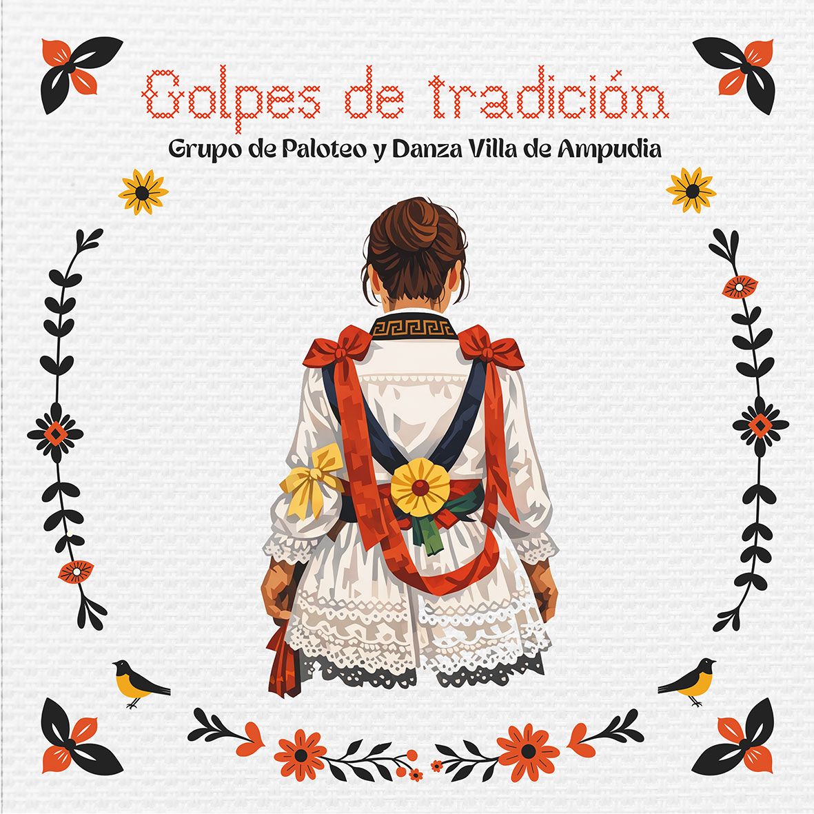 El disco Golpes de tradición documenta el paloteo de Ampudia