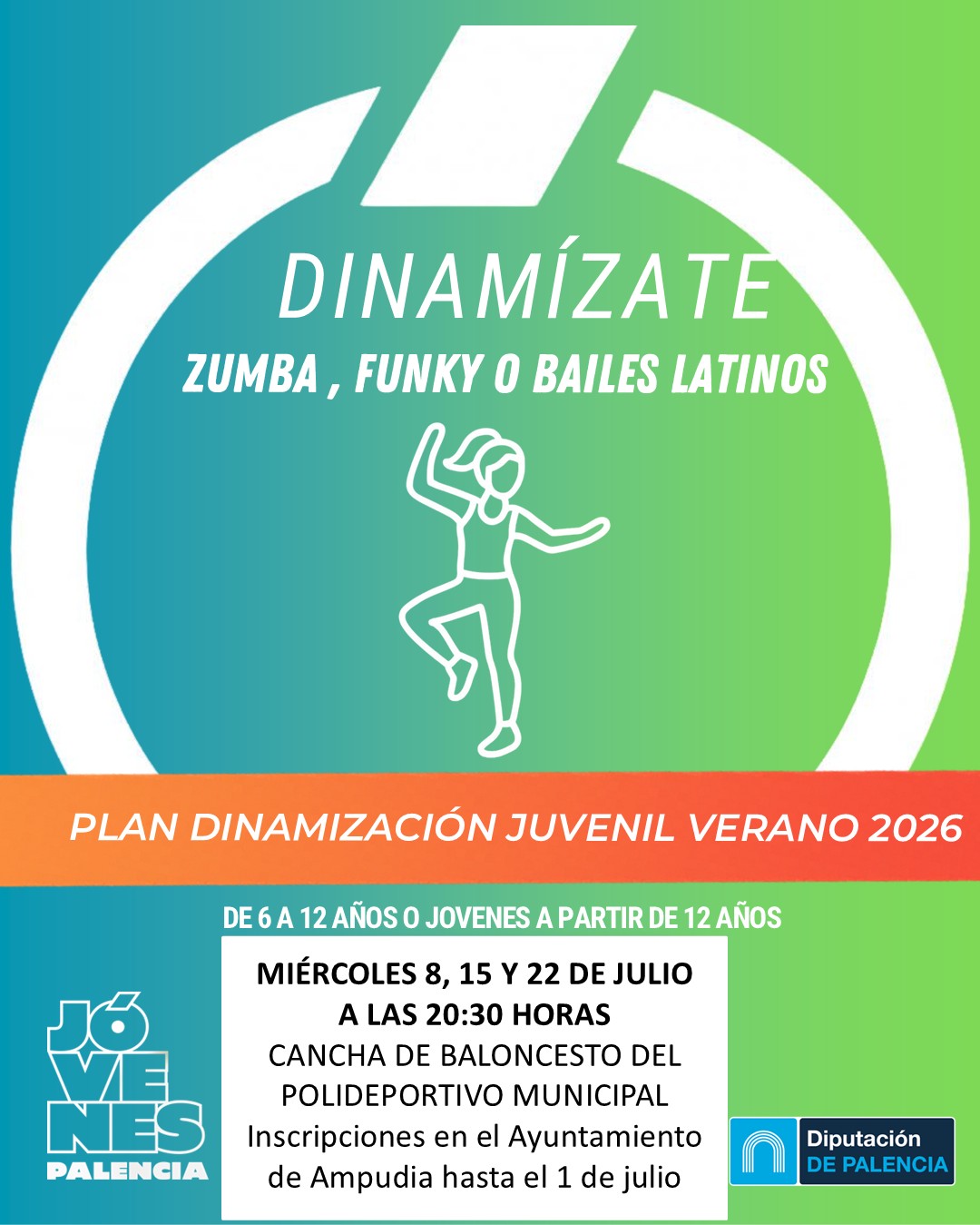 Dinamízate: Zumba, Funky o Bailes Latinos