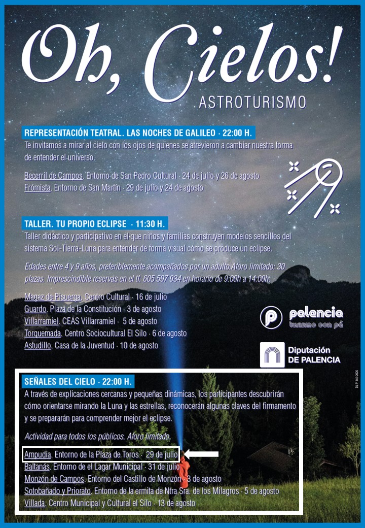 Oh, Cielos! Astroturismo