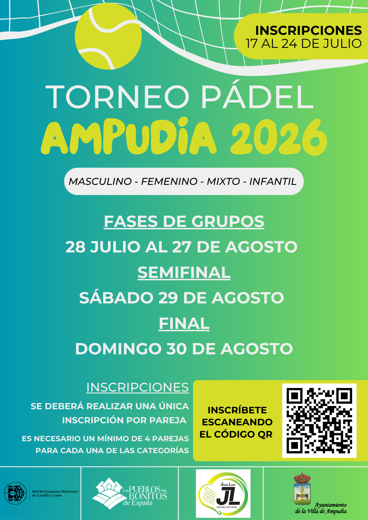 Torneo de Pádel Ampudia 2026